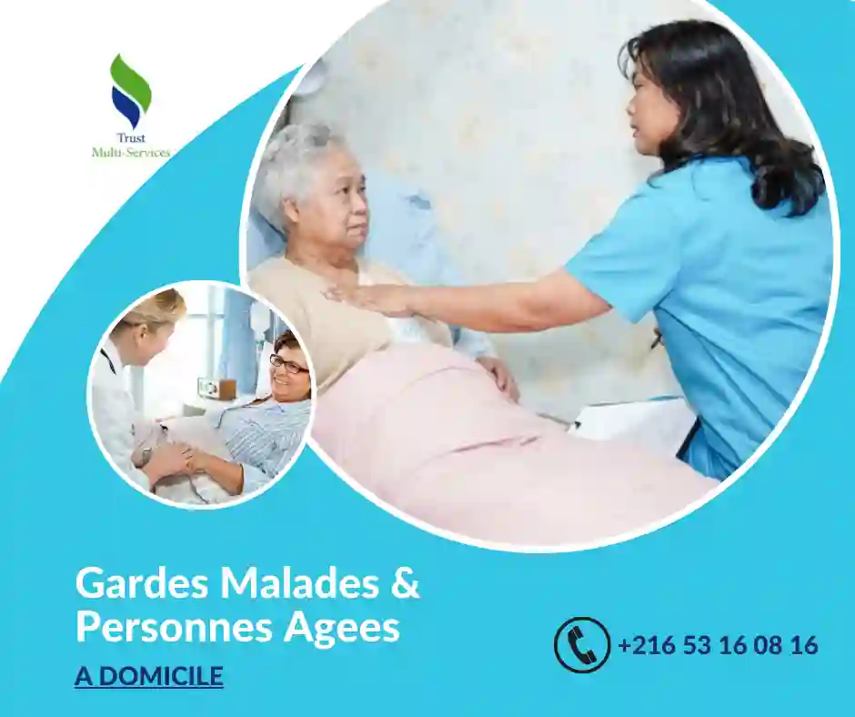 GARDES MALADES A DOMICILE A HAMMAM CHOTT