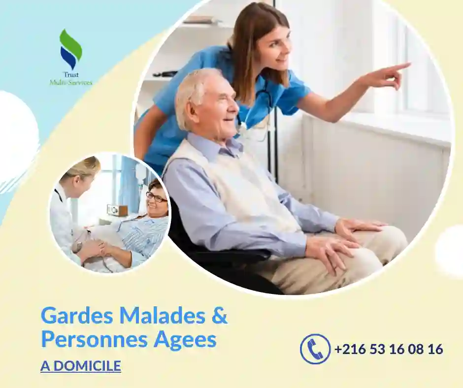 GARDES MALADES A DOMICILE A JARDINS ELMENZAH 1