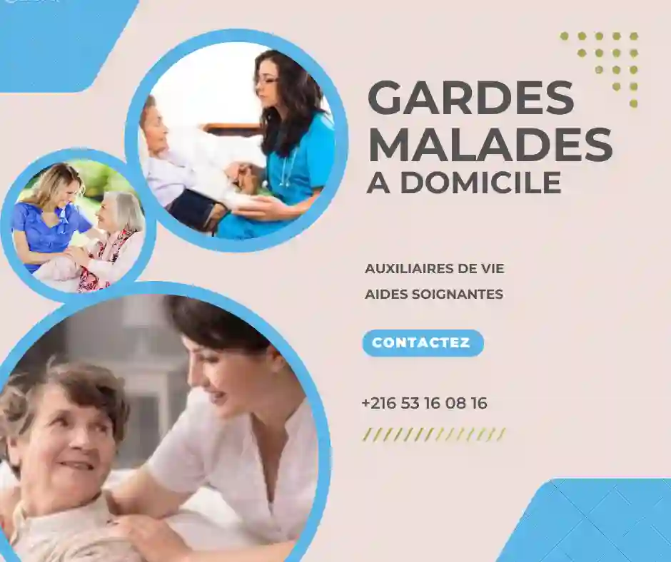 GARDES MALADES A DOMICILE A JENDOUBA