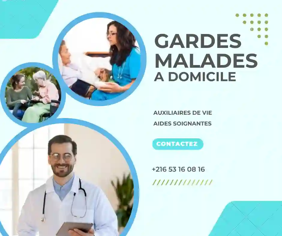 GARDES MALADES A DOMICILE A MEGRINE
