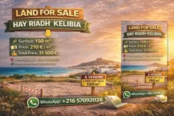 Disponibilité Foncière à Kelibia