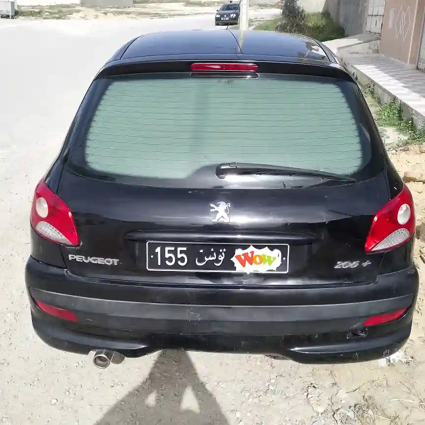 Peugeot 206+ - Vue 2