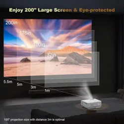 Vidéo Projecteur Full hd 1080p Avec Trépied à Rades