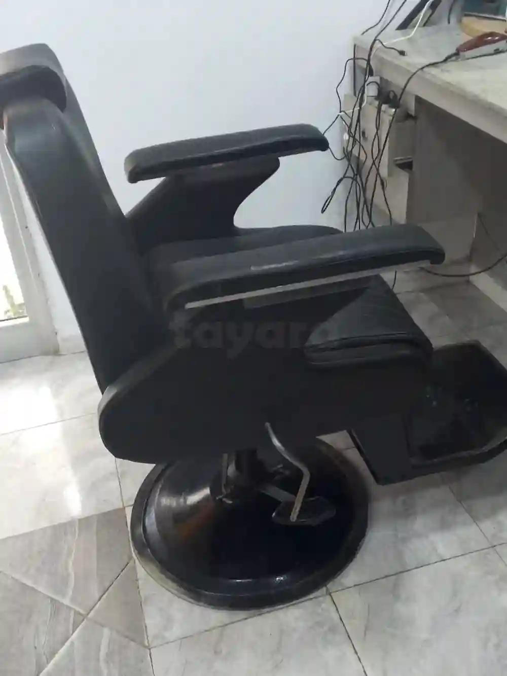 كرسي حجام Avec Pompe - Vue 1