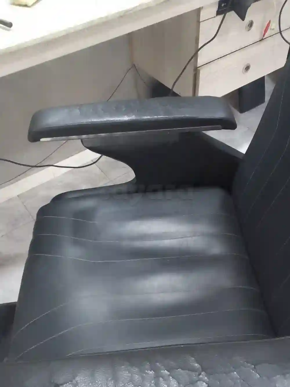 كرسي حجام Avec Pompe - Vue 4