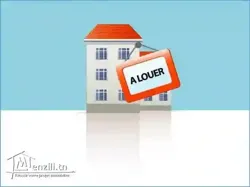 un rdc D'une Villa s+3 a Louer Situé a Jardin D'el Manzah2