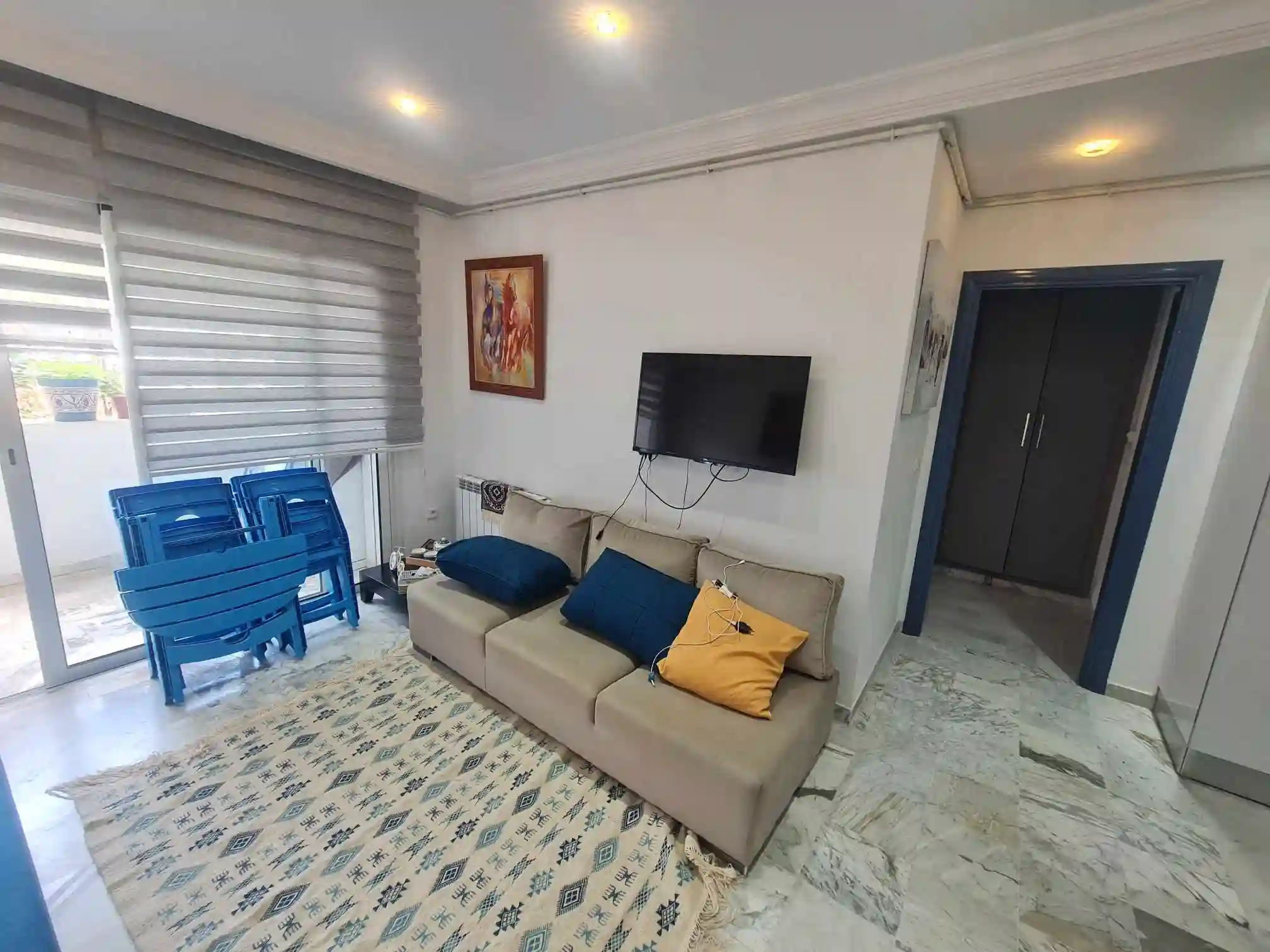 S Plus 1 Meublé a el Hammamet Nord Wb4155 à Hammamet - Vue 1