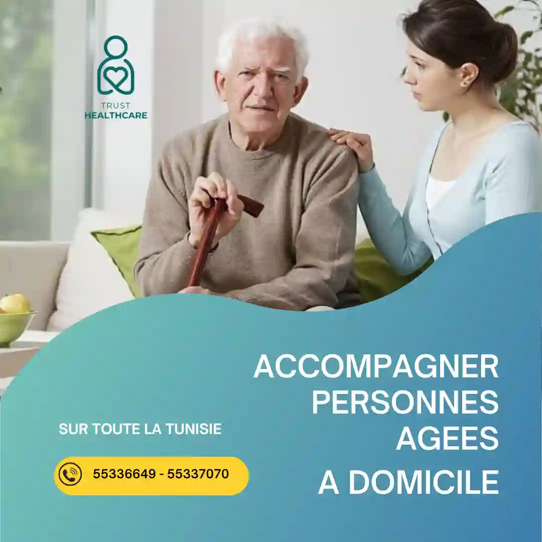 GARDE DE PERSONNES ÂGÉES À DOMICILE A MONASTIR