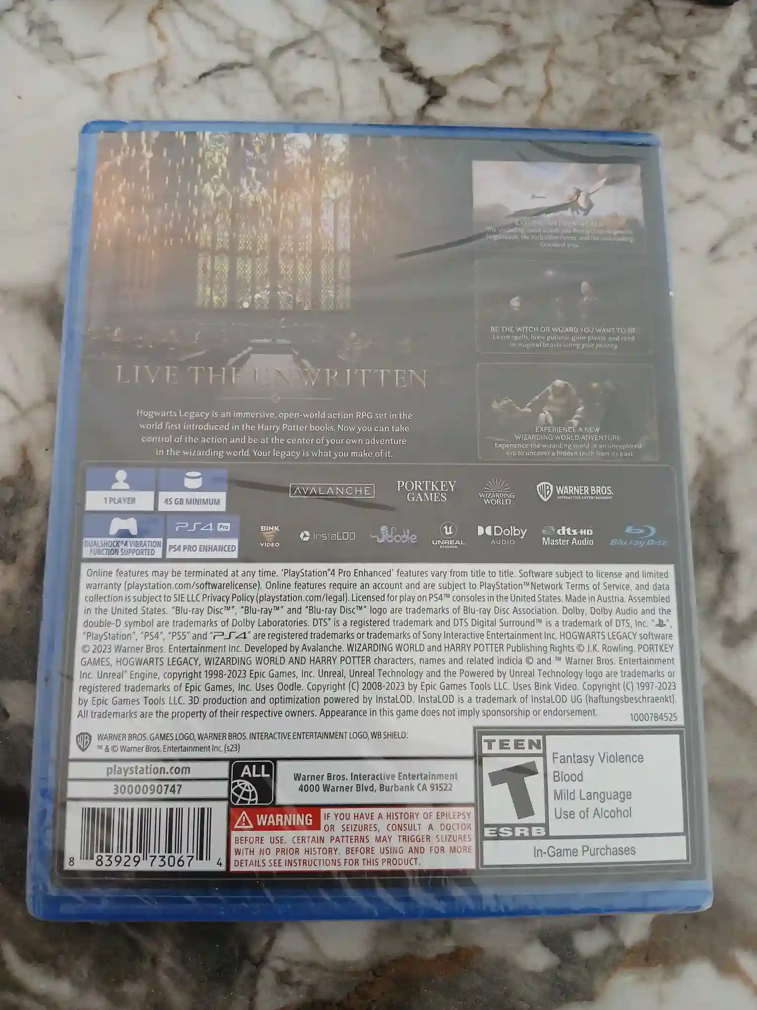 Hogwarts Legacy – PS4 – État Neuf - Vue 1