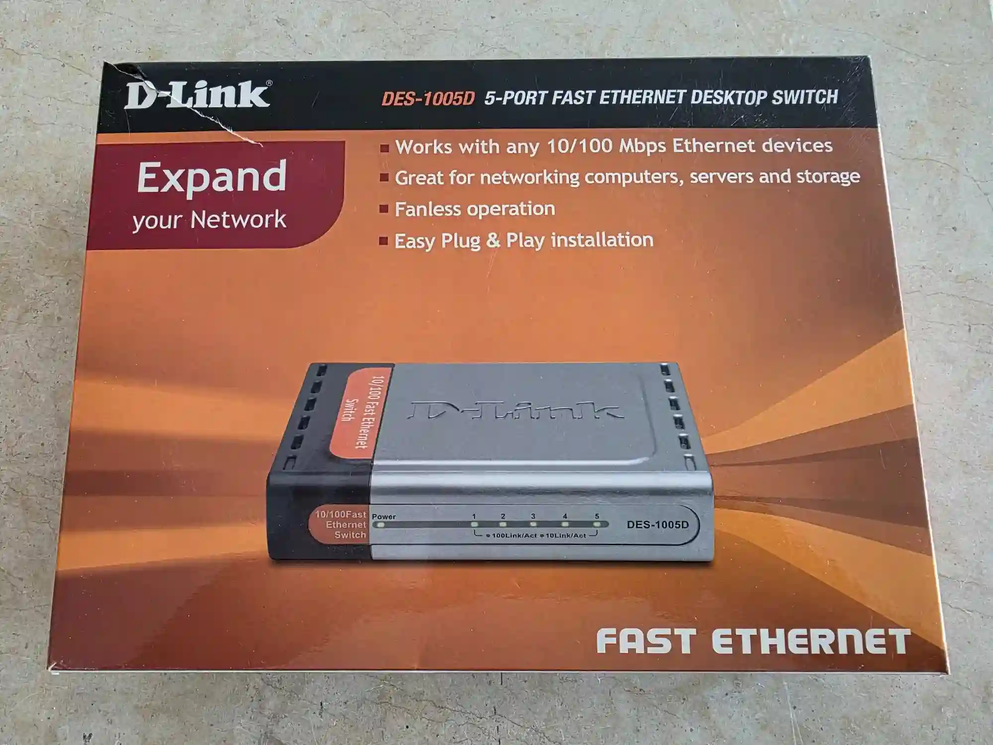 Switch Dlink Des-1005d Importe - Vue 2
