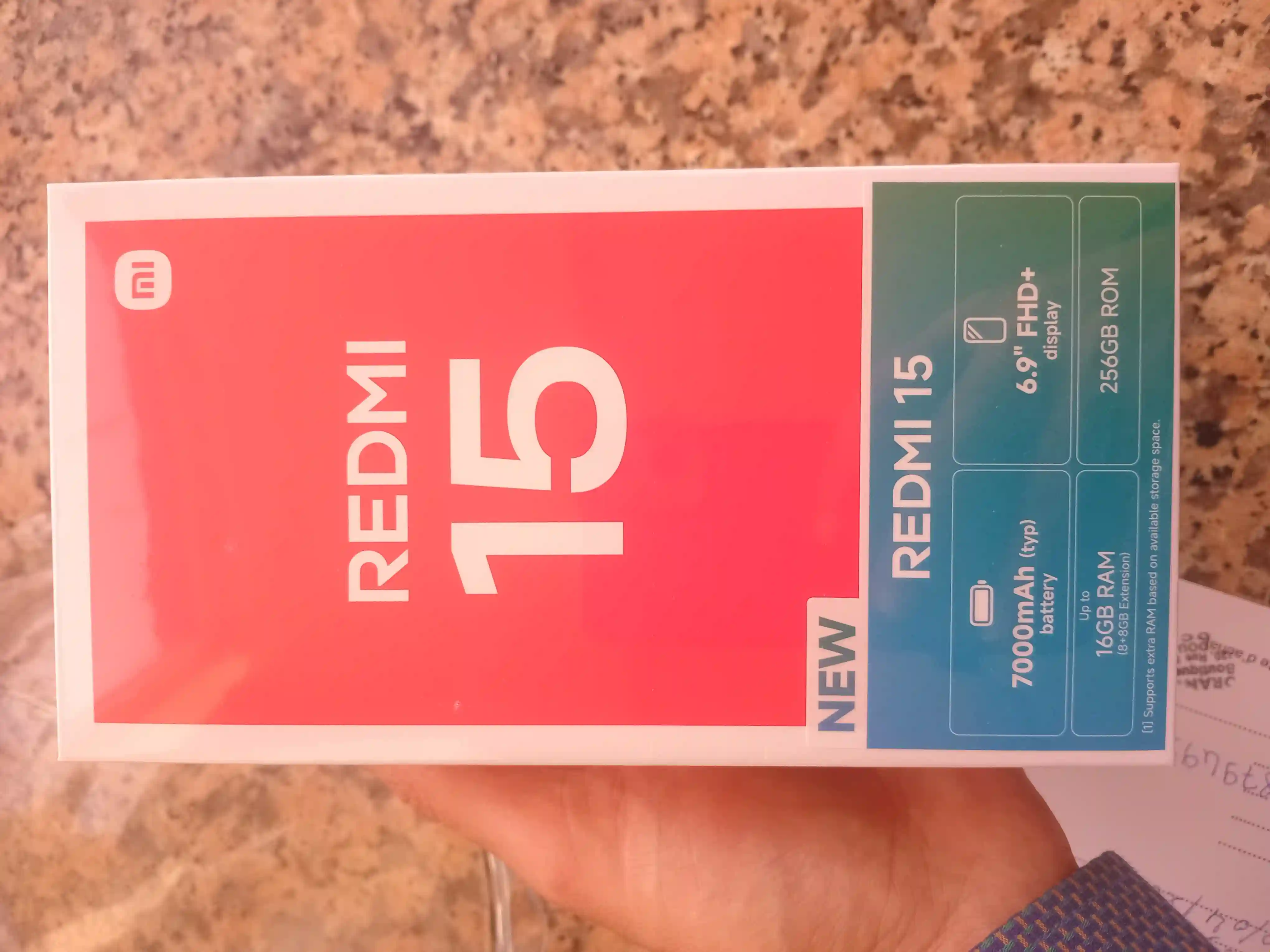 Smartphone Redmi 15 Cacheté à Le Bardo - Vue 2