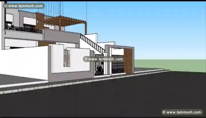 Villa en Cours de Construction Près de la me - Vue 1