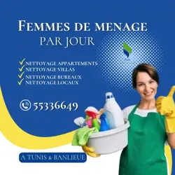 Femme DE Ménage À LA Journée A Monfleury
