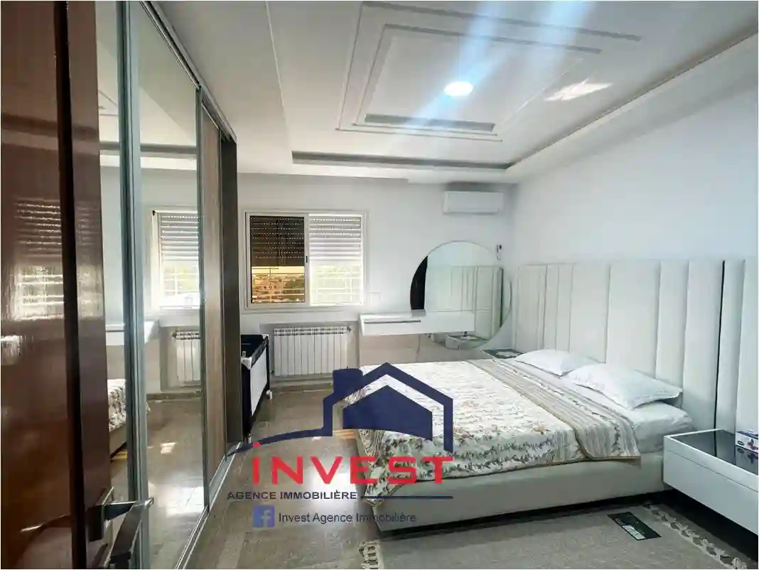 Rez de Jardin Meublé Avec Piscine à Gammarth Supérieur - Vue 3