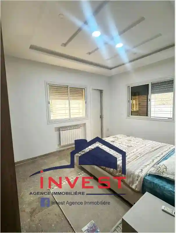 Rez de Jardin Meublé Avec Piscine à Gammarth Supérieur - Vue 5