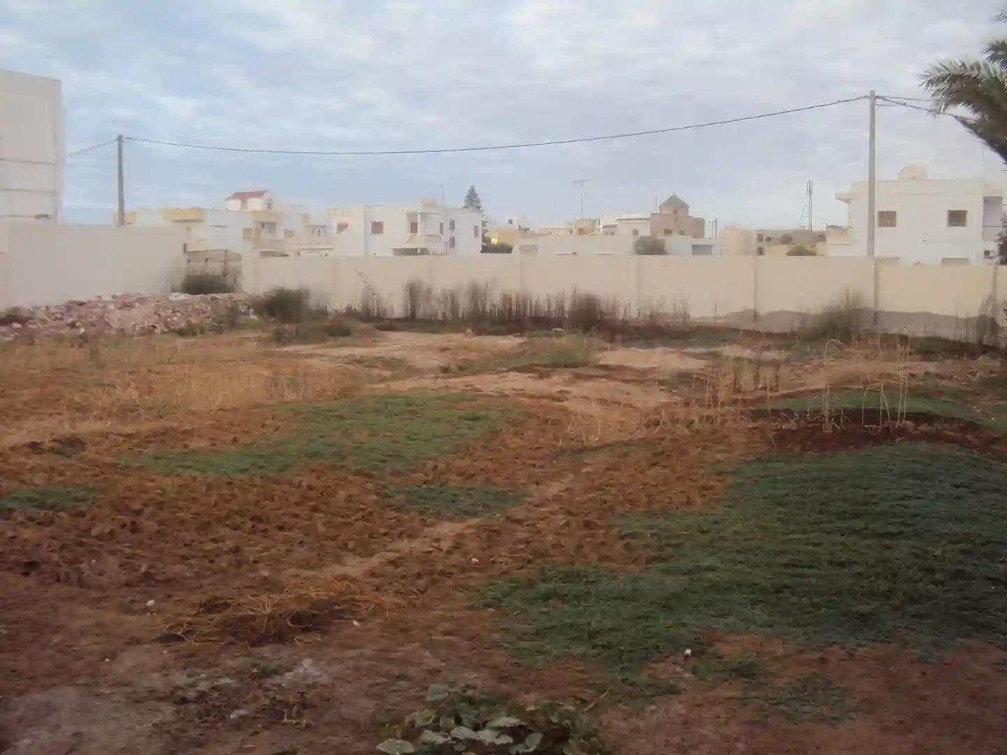 Terrain de 1430 m² Route el ain km - Vue 2