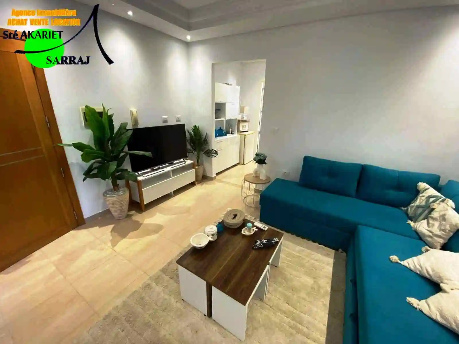 Appartement s1 Proche de la Plage Hammem Sousse à Hammam Sousse - Vue 3