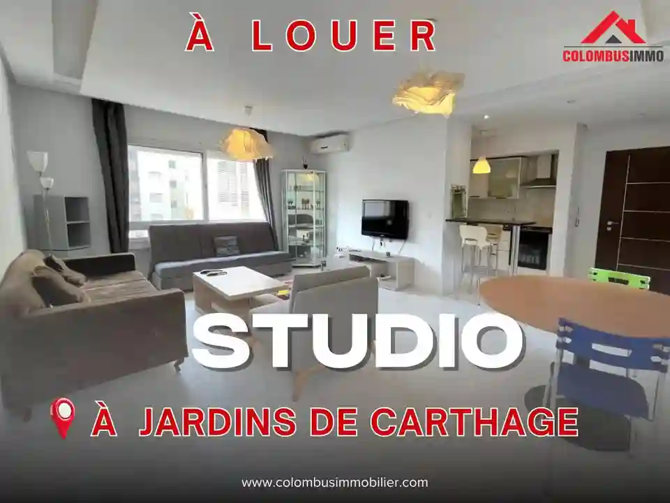 Studio Spacieux à Jardin de Carthage - Vue 4