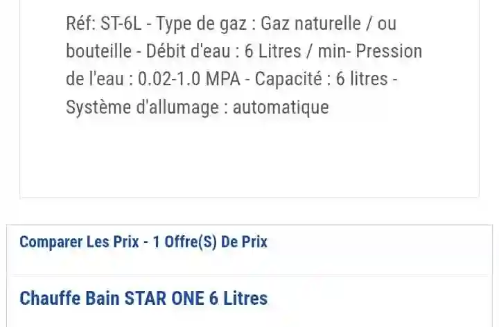 Chauffage eau à Bab Souika - Vue 1