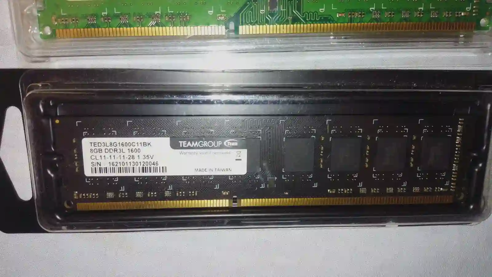 barette memoire ddr3 8go 1600 mhz