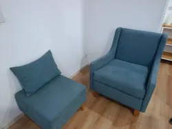 Fauteuil Avec Repose Pied Bleu à Raoued