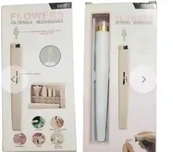 kit de Manucure Électrique Flowers Salon Nails Rechargeable