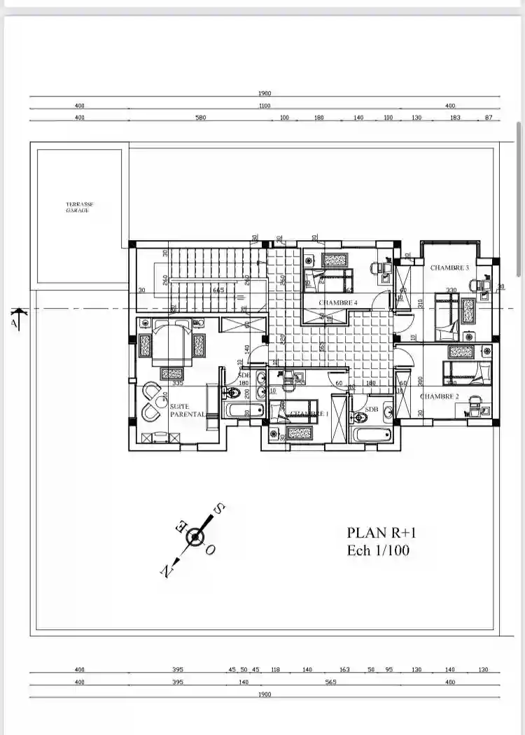 Villa Kmar à Hammamet - Vue 2