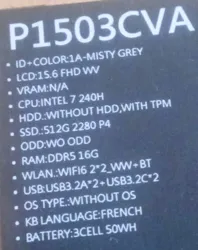 Pc Portable Asus Neuf à El Kram