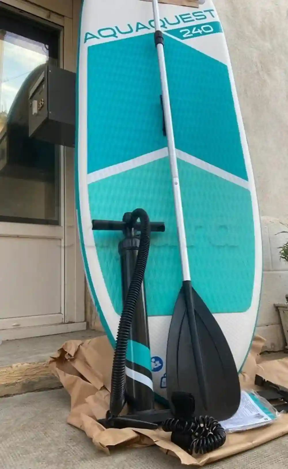 Paddle Aqua Quest Intex 240 Bleu - Vue 1