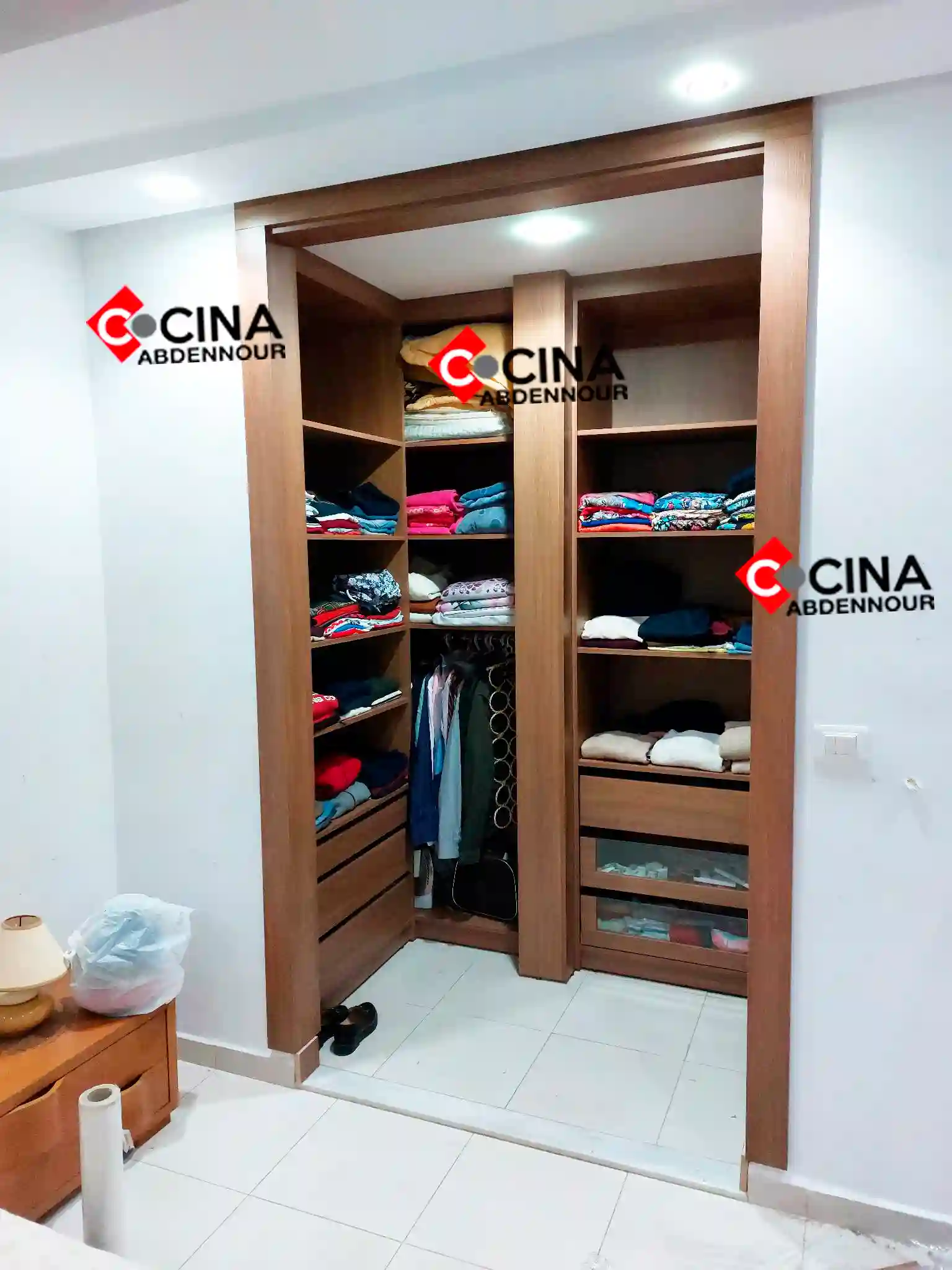 Chambre Dressing Sans Porte à La Soukra - Vue 1