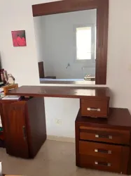 Chambre à Coucher lit + 2 Commodes + Coiffeuse + Matelas