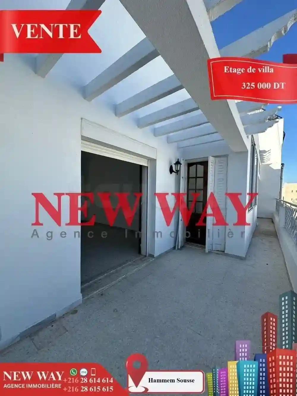 Etage de Villa Avec une Entrée Indépendante à Hammem Sousse - Vue 5