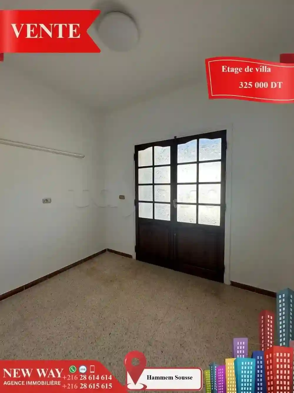 Etage de Villa Avec une Entrée Indépendante à Hammem Sousse - Vue 6