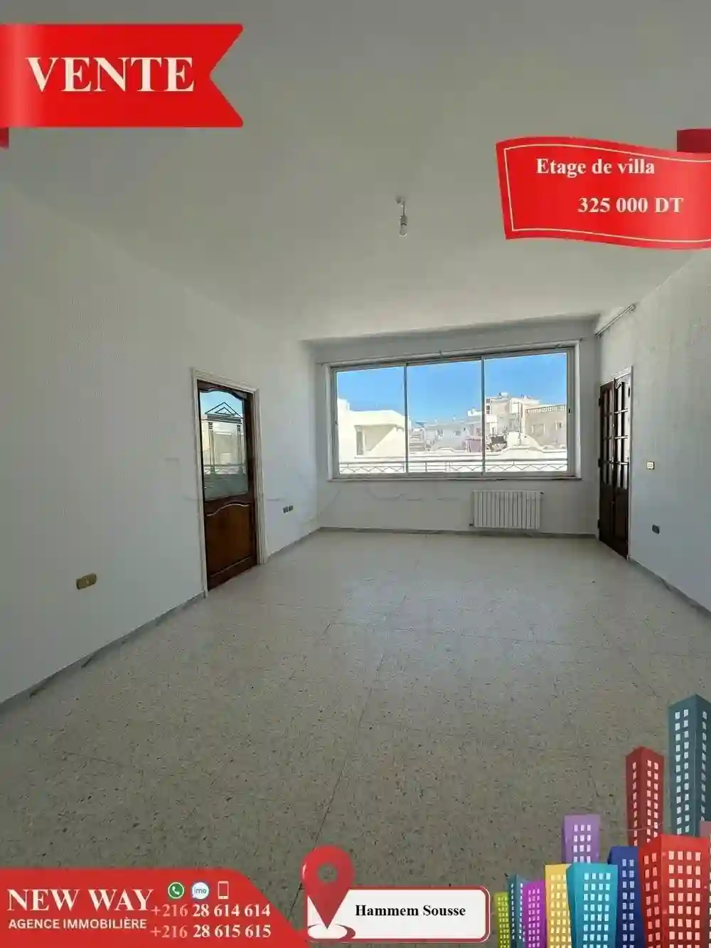 Etage de Villa Avec une Entrée Indépendante à Hammem Sousse - Vue 8