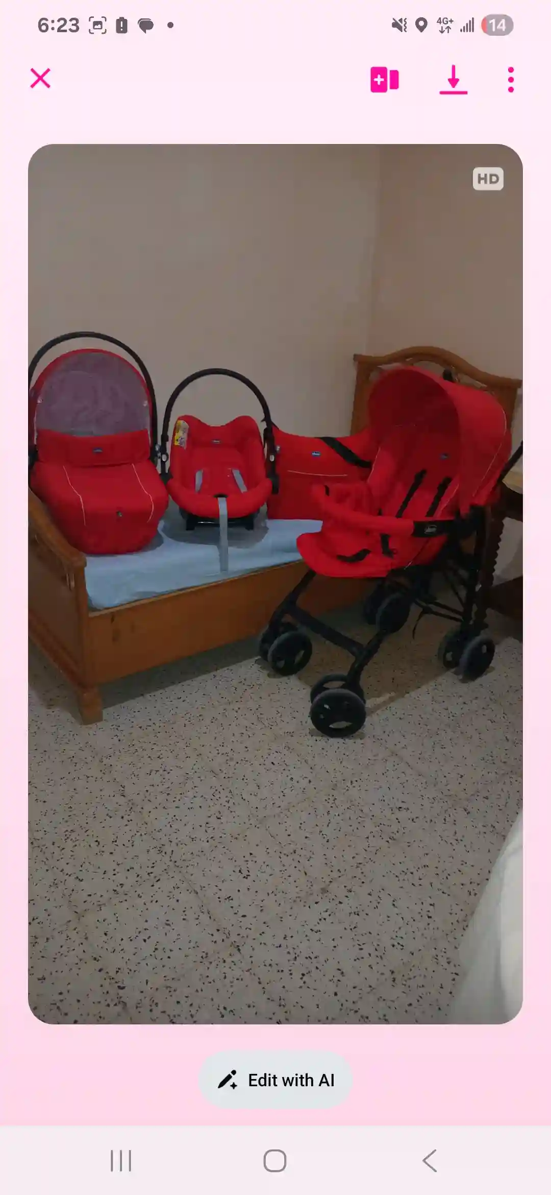 Un set de Pousette à Bab Bhar - Vue 1