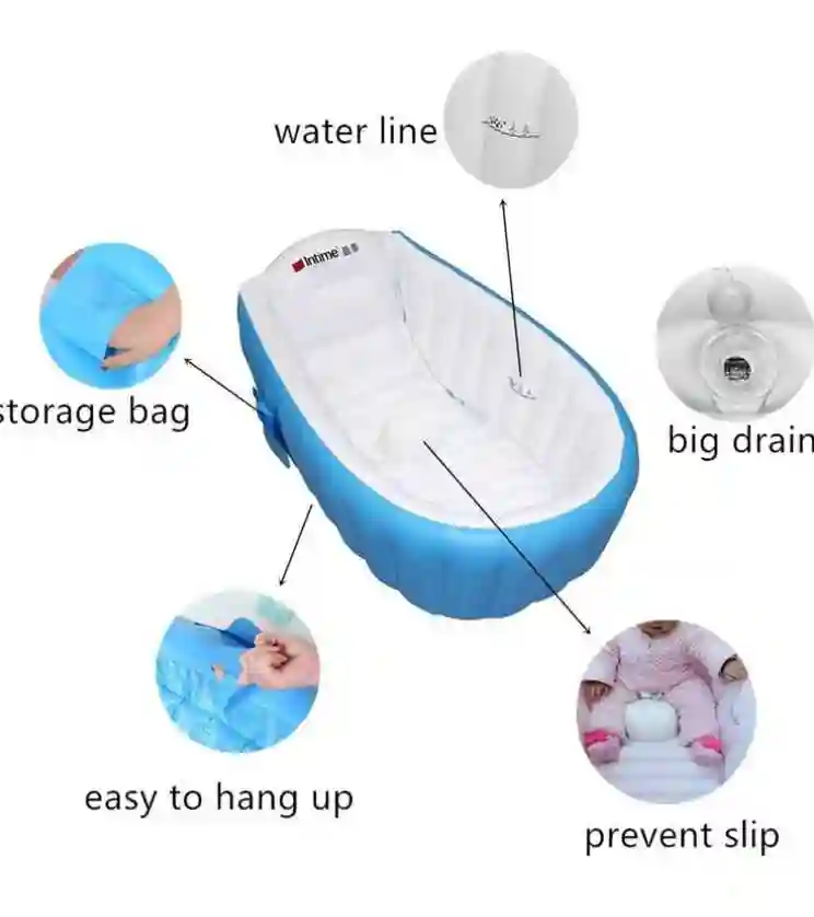 Baignoire Gonflable Pliable de la Marque Intime - Vue 2