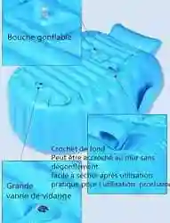 Baignoire Gonflable Pliable de la Marque Intime - Vue 8