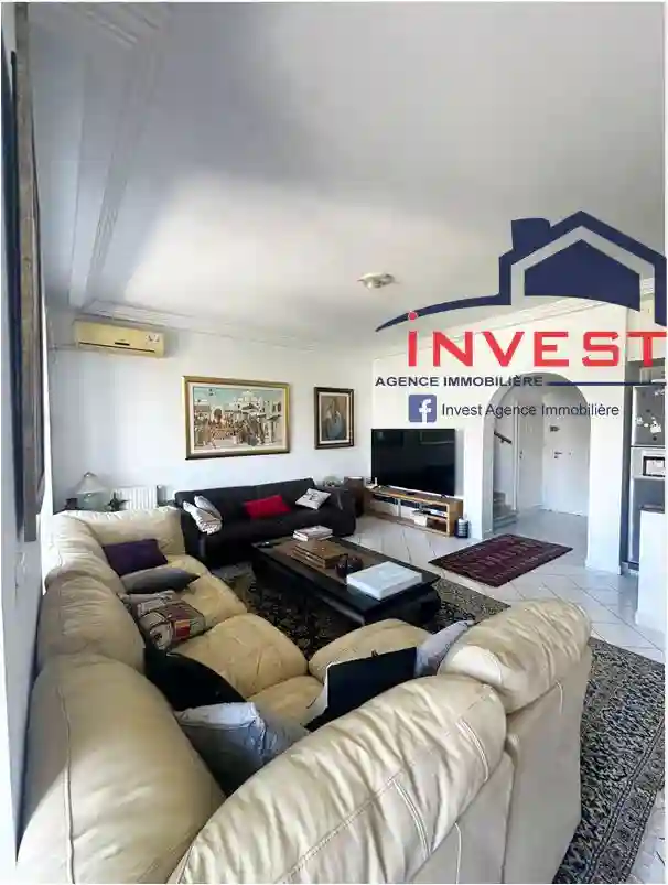 Duplex s+3 Avec vue sur mer à Gammarth Supérieur - Vue 1