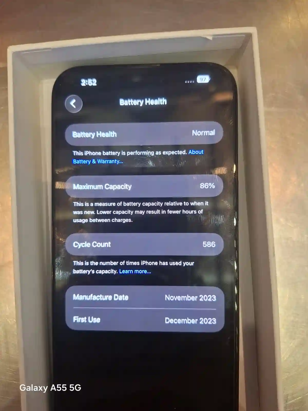 Iphone 15 pro max 256gb Noir Titanium à La Marsa - Vue 3