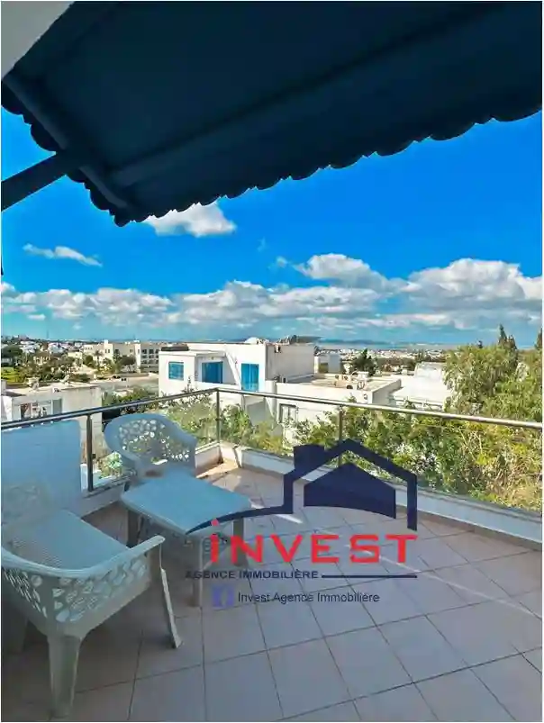 Duplex s3 Avec vue sur mer à Gammarth Supérieur à Gammart - Vue 1