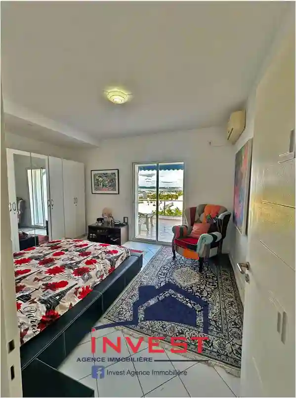 Duplex s3 Avec vue sur mer à Gammarth Supérieur à Gammart - Vue 3